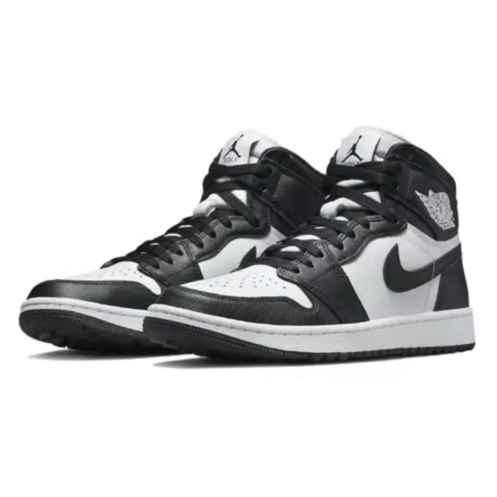 Air Jordan 1 High Golf 'Panda' DQ0660-101 Spikeless Cleats size 14